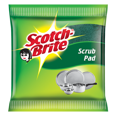 Scotch Brite Scrub Pad, 3" X 4"