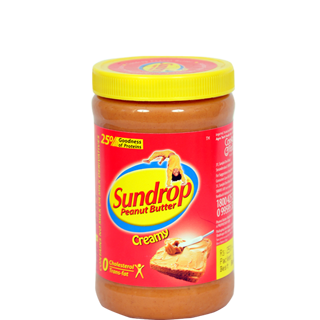 Sundrop Peanut Butter - Creamy, 462 gm Jar