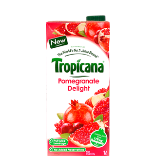 Tropicana Juice - Pomegranate Delight, 1 lt Tetrapack