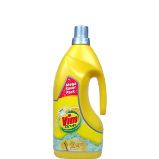 Vim Drop Lemon Liquid Dishwash