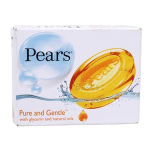 Pears Bathing Soap - Pure & Gentle, 125 gm Carton ( Pack of 3 )